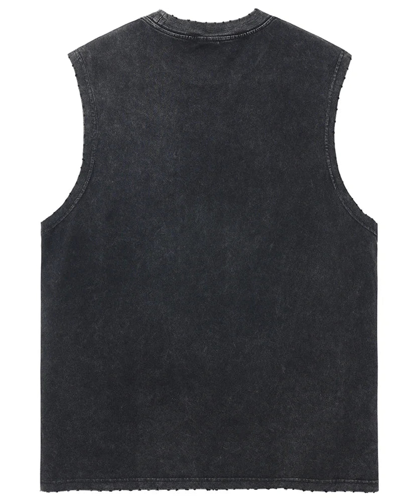 Vintage Dragon Ball Z Oversized Sleeveless Tee – 2024 Harajuku Anime Streetwear