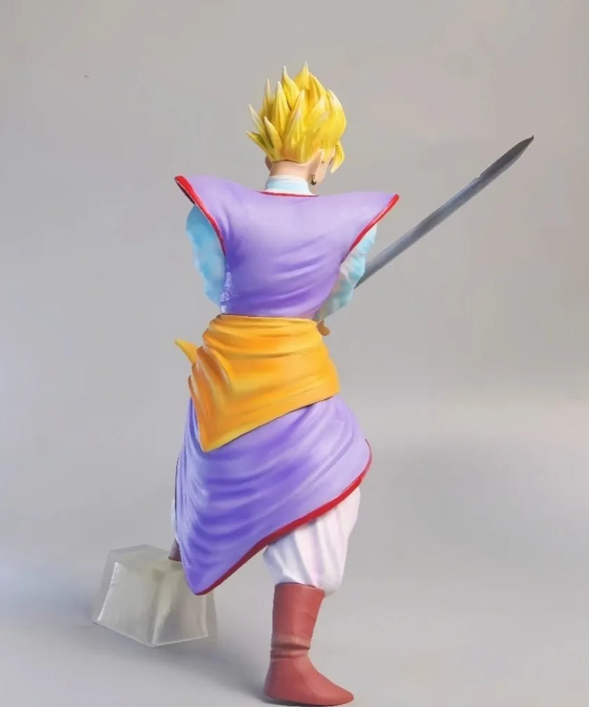 29cm/11.42in Anime Dragon Ball Figure King Kai Gohan Action Figures Pvc Statue Desktop Ornamen Collection Model Toys Gifts