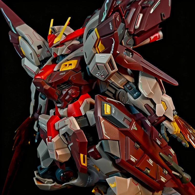 X Caesar Works 1/100 Mandala Assembly Model Kit 21cm Sci-Fi Mecha Action Figures With Water Decals Collectible Toy Ornament Gift