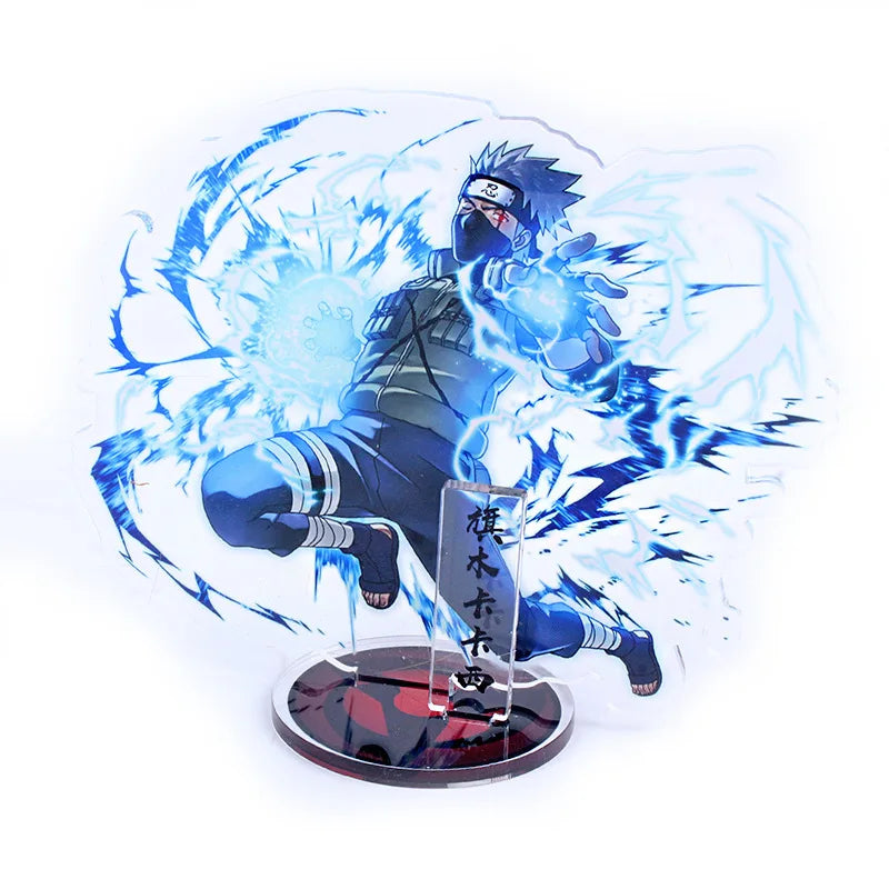 Anime Acrylic Stand Character Model Board Table Decoration Key Chain Kakashi Itachi Sasuke Lady Gift Jewelry Accessories