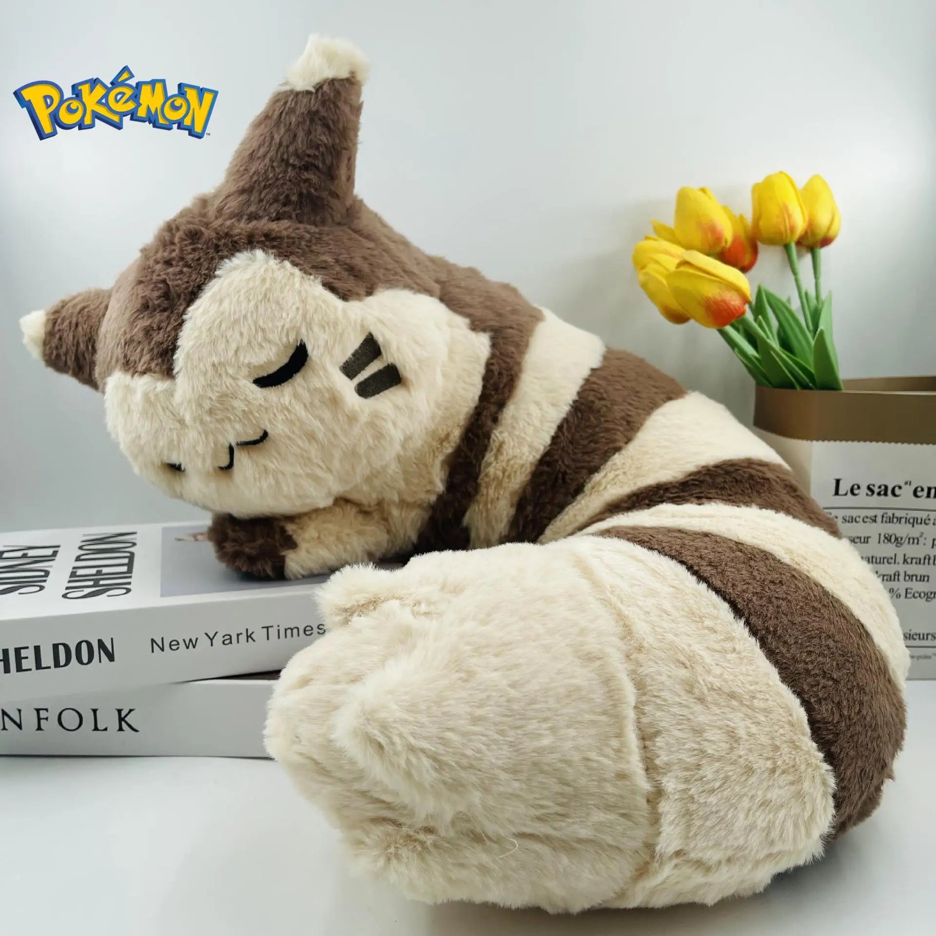 Pokemon Furret Plush Toy Sleeping Pillow 45cm