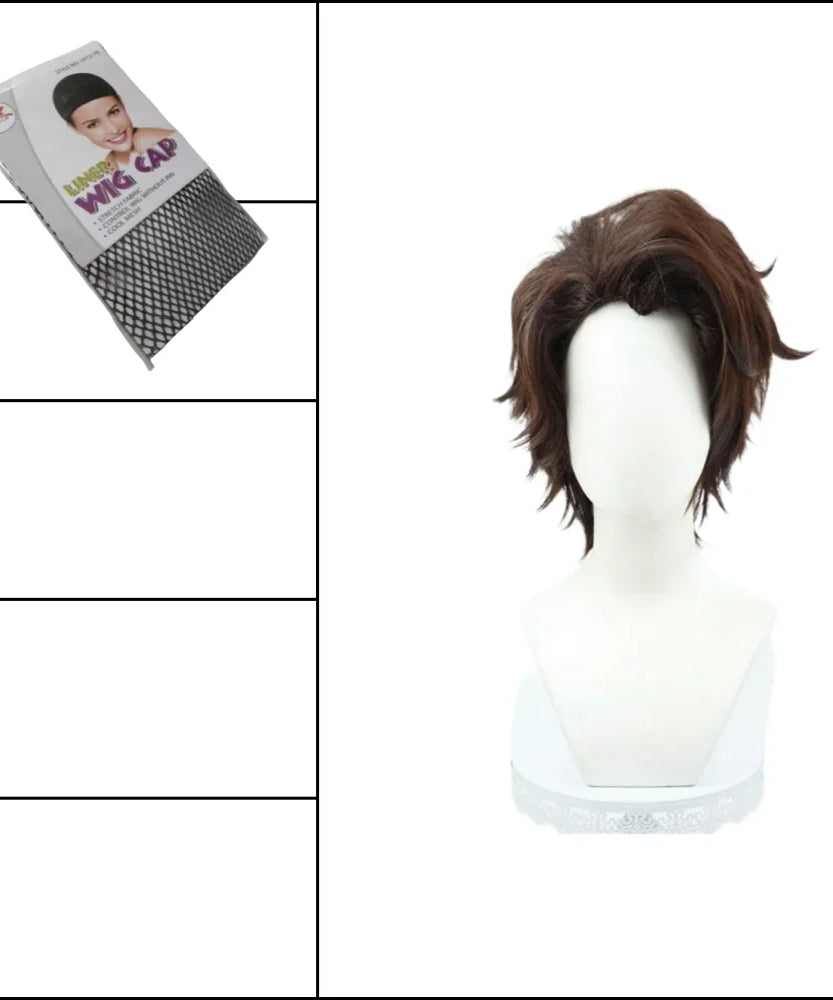 Anime Bleach Aizen Sousuke Cosplay Costume Wig Sets Bleach Thousand Year Blood War Gotei 13 Team 5 Captain Robe Kimono Outfits