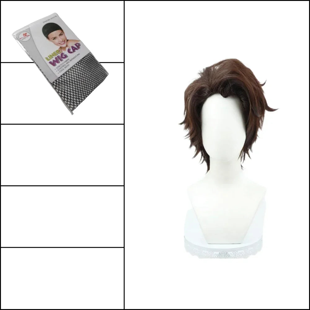 Anime Bleach Aizen Sousuke Cosplay Costume Wig Sets Bleach Thousand Year Blood War Gotei 13 Team 5 Captain Robe Kimono Outfits