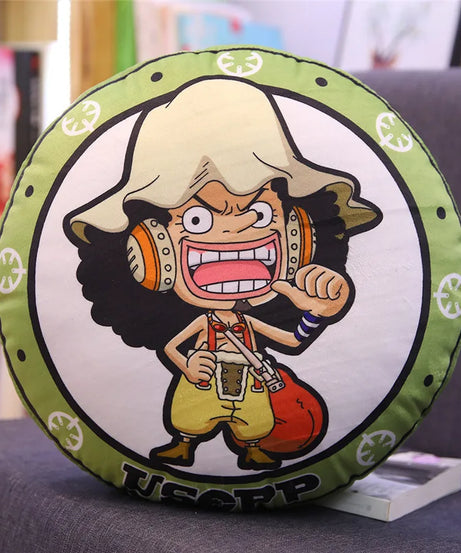 Cute One Piece Monkey D. Luffy Nami Roronoa Zoro Usopp Sanji Plush Doll Pillow Decoration Birthday