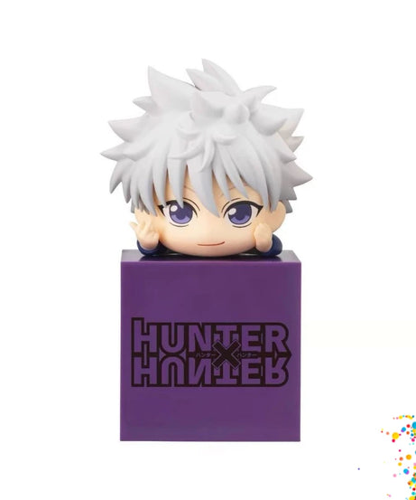 HUNTER Personality Creative Q Edition Xiaojie Killua Kurapika Cute Party Figure Chassis Desktop Ornaments holiday gift