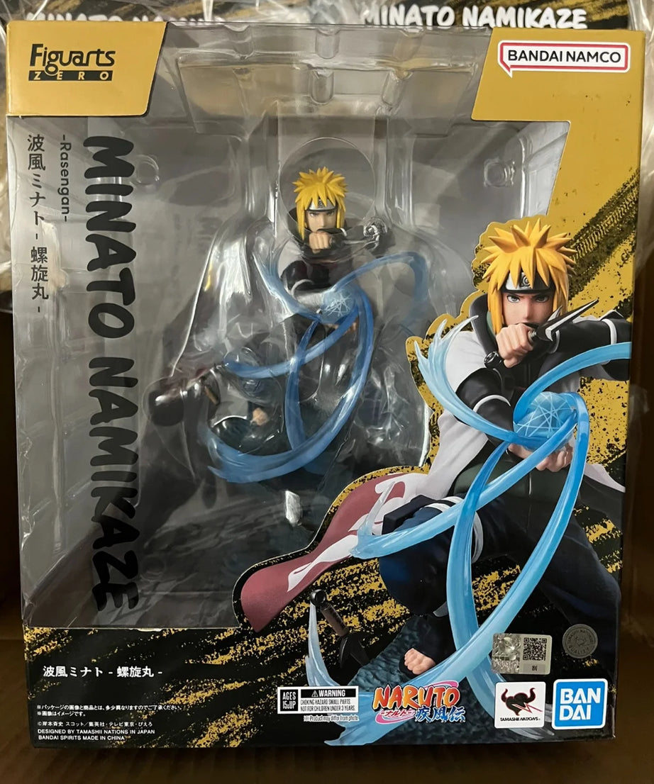 BANDAI Figuarts ZERO Minato Namikaze Rasengan Figure – Naruto Shippuden Collectible