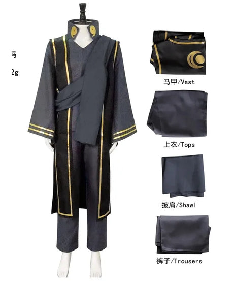 Anime Peripheral Otsutsuki Toneri Cosplay Costume Wedding Outfit Men Halloween Carnival Cosplay Otsutsuki Toneri Clothes Gift