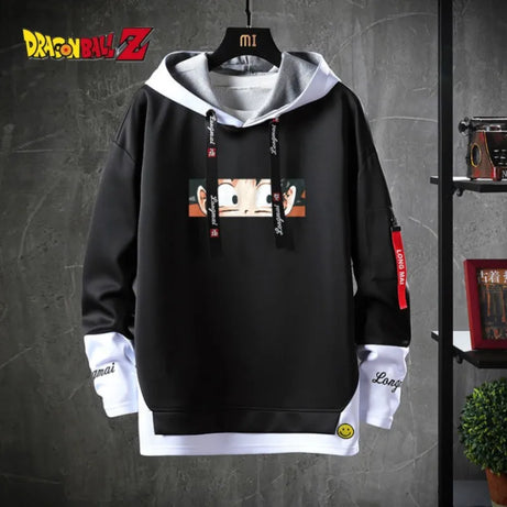 New Anime Dragon Ball Hooded Sweater Cosplay Son Goku Full-Size Sweatshirt Student 3D Printed Clothing Coat Gift