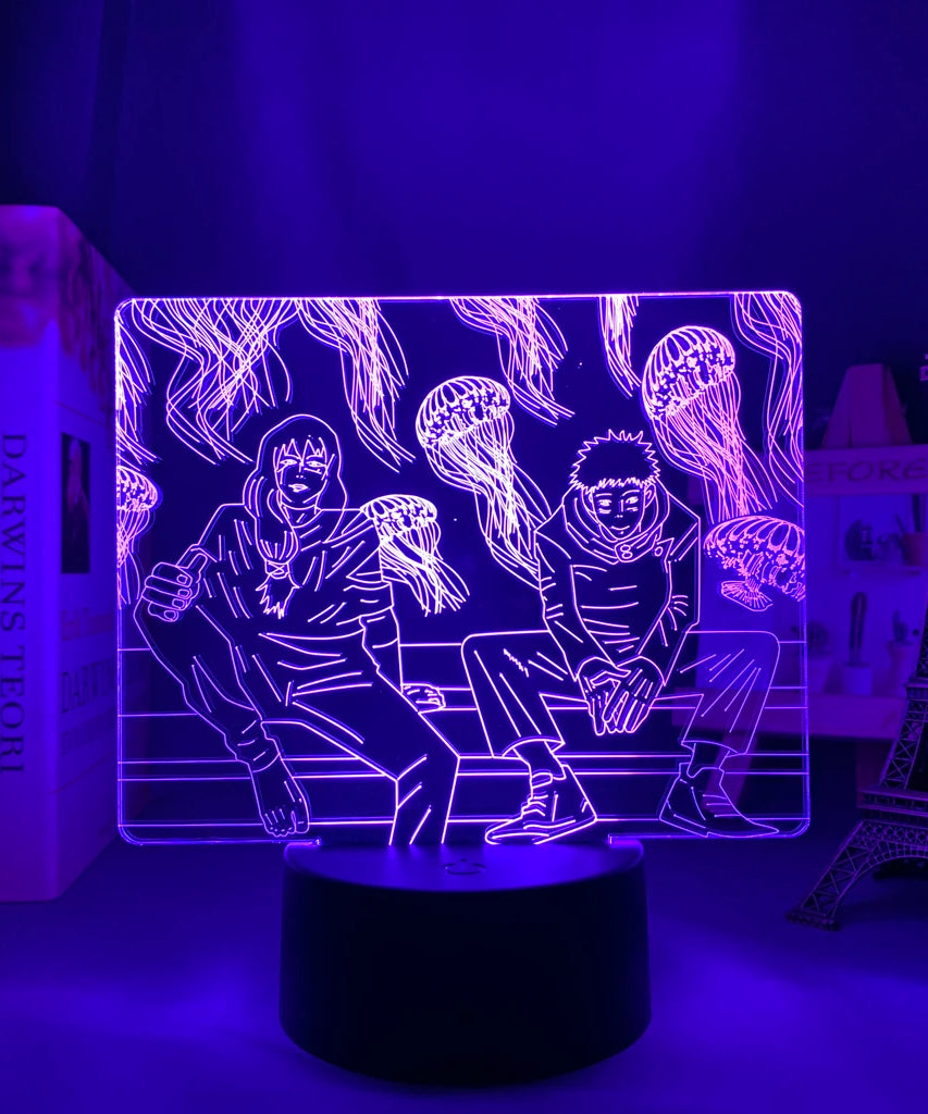 Anime Lamp Satoru Gojo Jujutsu Kaisen Led Night Light for Birthday Gift Jujutsu Kaisen Nightlight Satoru Gojo Lamp Drop Shipping