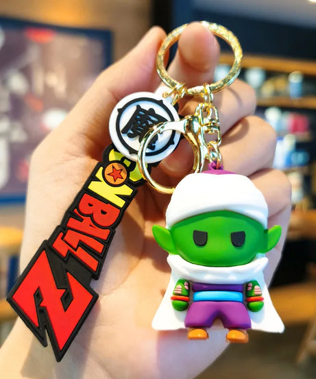 Dragon Ball Sun Wukong Keychain 3D Doll Pendant Handmade Backpack Accessories Creative Keychain Shoulder Bag Decoration Supplies