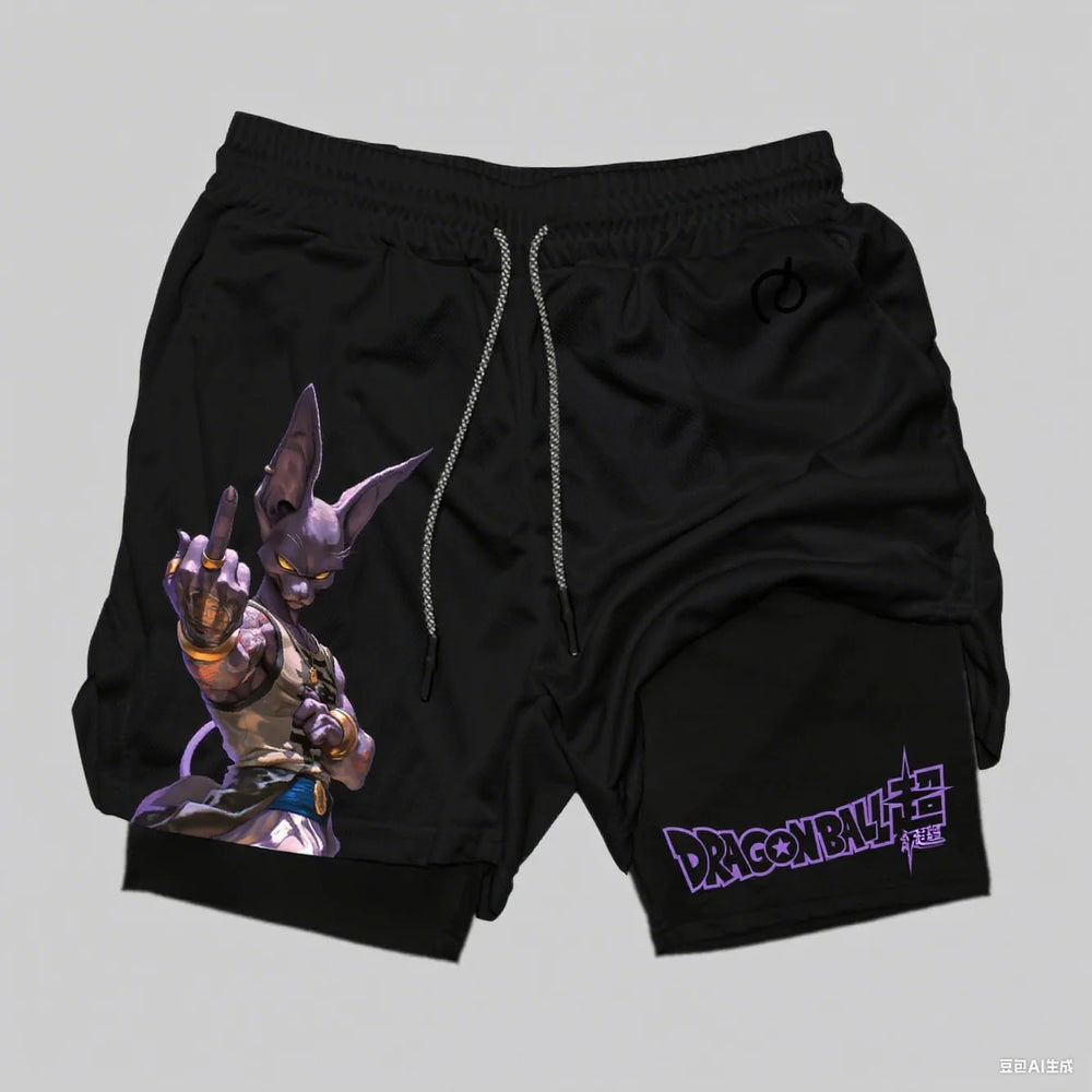 Dragon Ball Goku 2-in-1 Gym Shorts — Print Sportswear 7