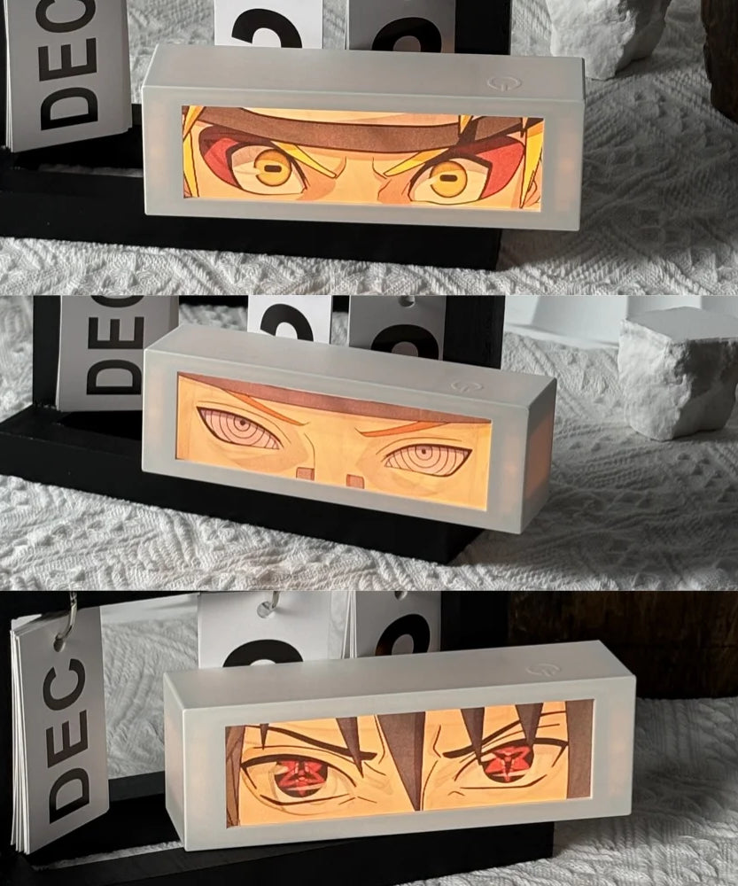 Anime 3D Motion Light Box – Manga Night Lamp for Bedroom & Gifts