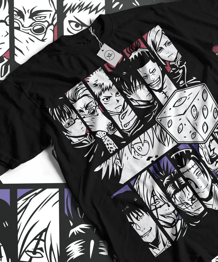 Jujutsu Kaisen Prison Realm T-shirt Gojo Satoru Shirt Anime Manga Gift Shirt