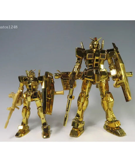 GUNDAM Anime PB MG THE GUNDAM BASE LIMITED PRIZE RX-78-2 VER.3.0 GOLD COATING Figure Toys Model Gifts for Kids