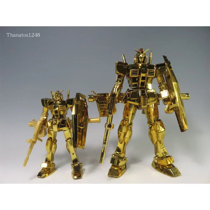 GUNDAM Anime PB MG THE GUNDAM BASE LIMITED PRIZE RX-78-2 VER.3.0 GOLD COATING Figure Toys Model Gifts for Kids