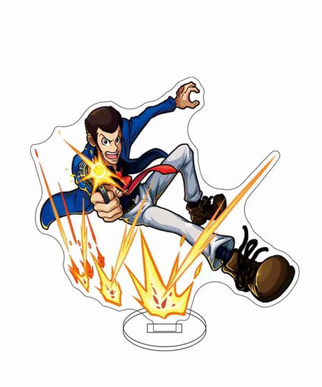 Lupin III Rupan Sansei Acrylic Stand Model Plate Decoration Originality Desk Figure Display Fan Gift Prime New Products Classic