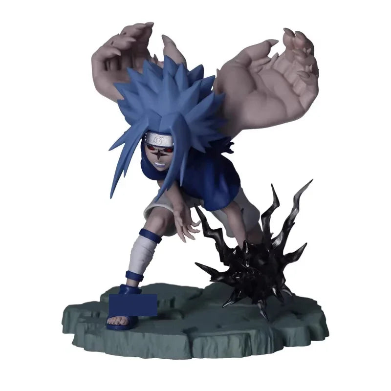 NARUTO Memorable Saga Uchiha Sasuke PVC 10cm Action Anime Figures Model collect Toys Gifts