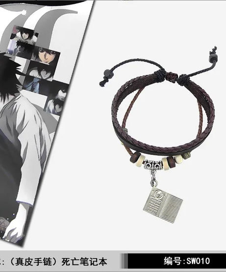 Anime DEATH NOTE Leather Bracelet