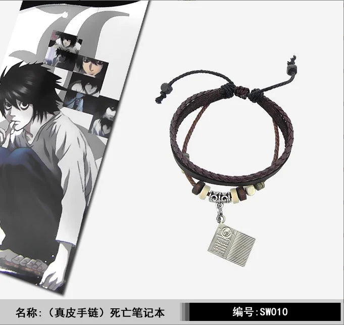 Anime DEATH NOTE Leather Bracelet