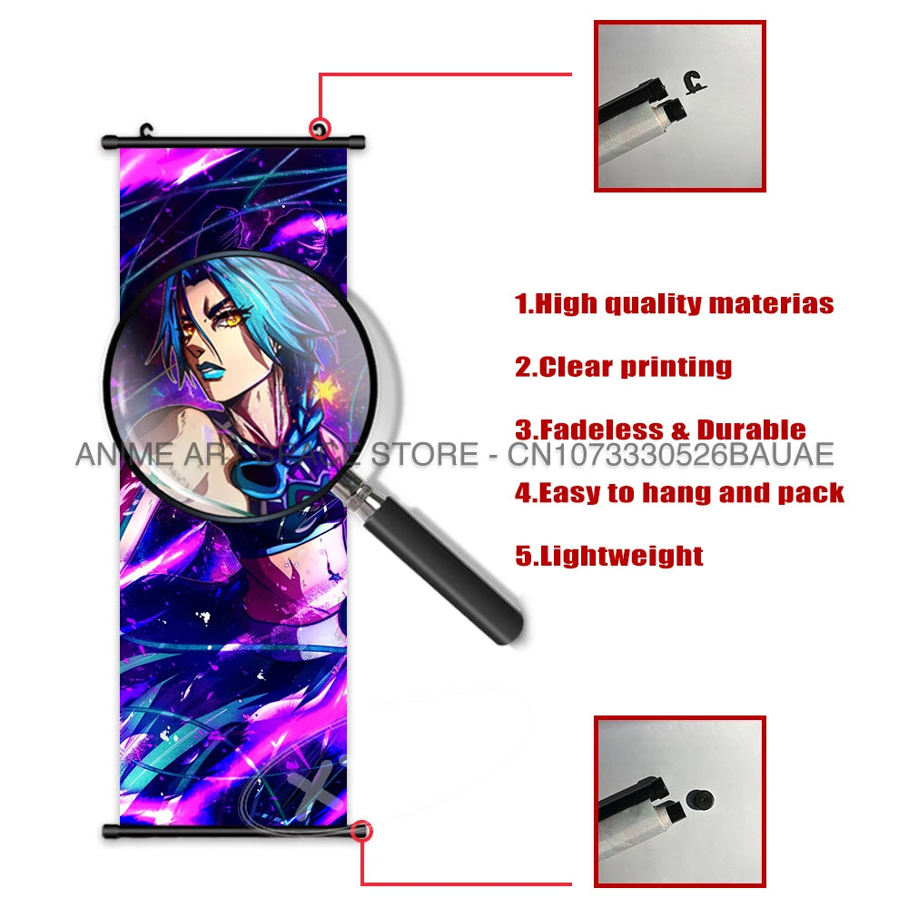 JoJo's Bizarre Adventure Canvas Poster - Joseph Joestar & Dio Brando