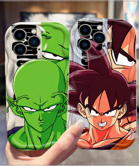 Dragon Ball Goku Art iPhone 15/14/13/12/11/XR/XS Pro Max Soft Case