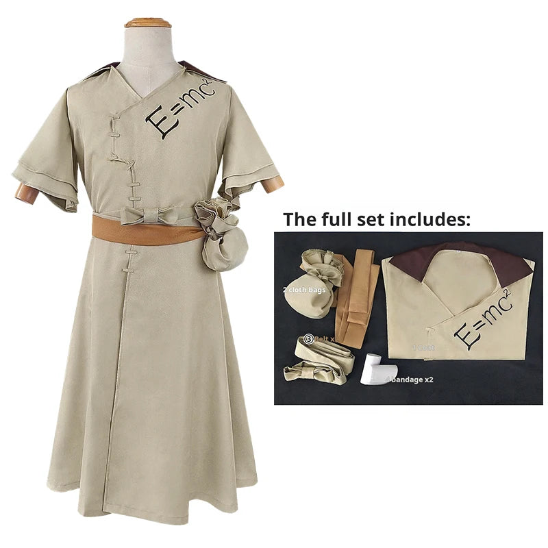 Senku Ishigami Cosplay Costume – Dr. Stone Anime Outfit for Halloween & Comic Con