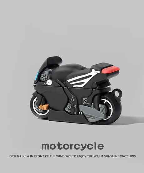 Protective Case for Airpods 4 3 2 Cover for Apple AirPods Pro2 Pro 2nd Generation Shell Game Console Anime Robot Fire