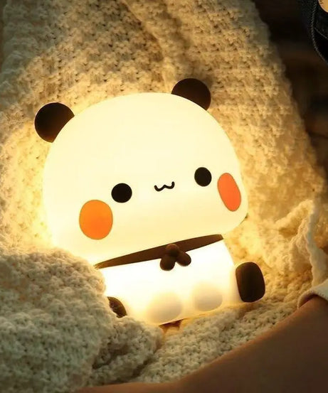 Anime Crayon Shin-Chans Patting Small Night Lamp Soft Light Eye -Protecting Bedroom Bedside Charging Small Nigh Ornament Gifts