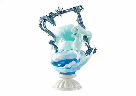 Original Re-ment Pokemon Decorative frame Collection Pikachu Sylveon Ceruledge Suicune Anime Action Figure Model Toys Gift