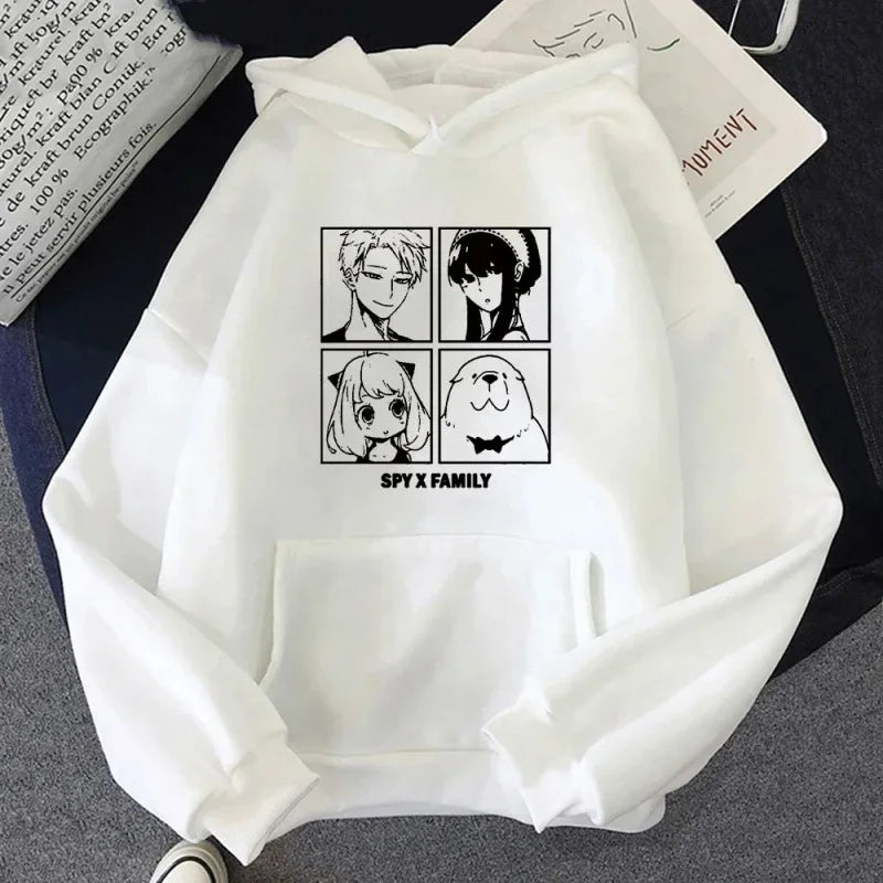 Spy x Family Anya Forger Kawaii Anime Graphic Hoodie – Harajuku Pullover 5