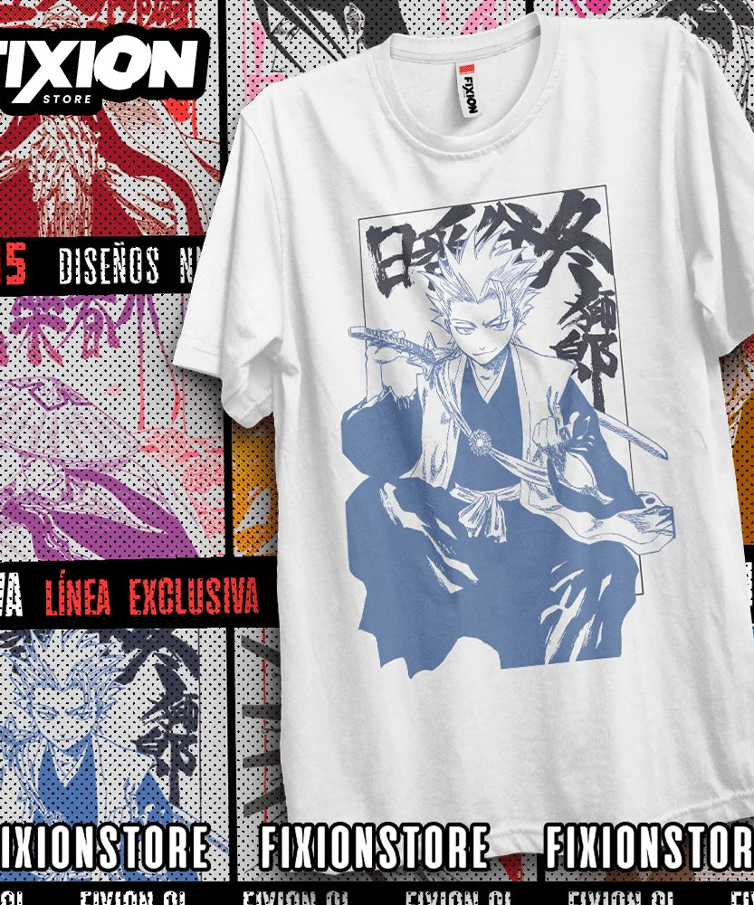 Bleach Colección Capitanes – Escuadron 0Anime T Shirt Manga Gift For Anime Lover All Size Cotton