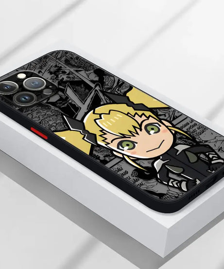 Kaiju No. 8 Anime Phone Case – Soft Cover for iPhone 7–16 Pro Max & SE