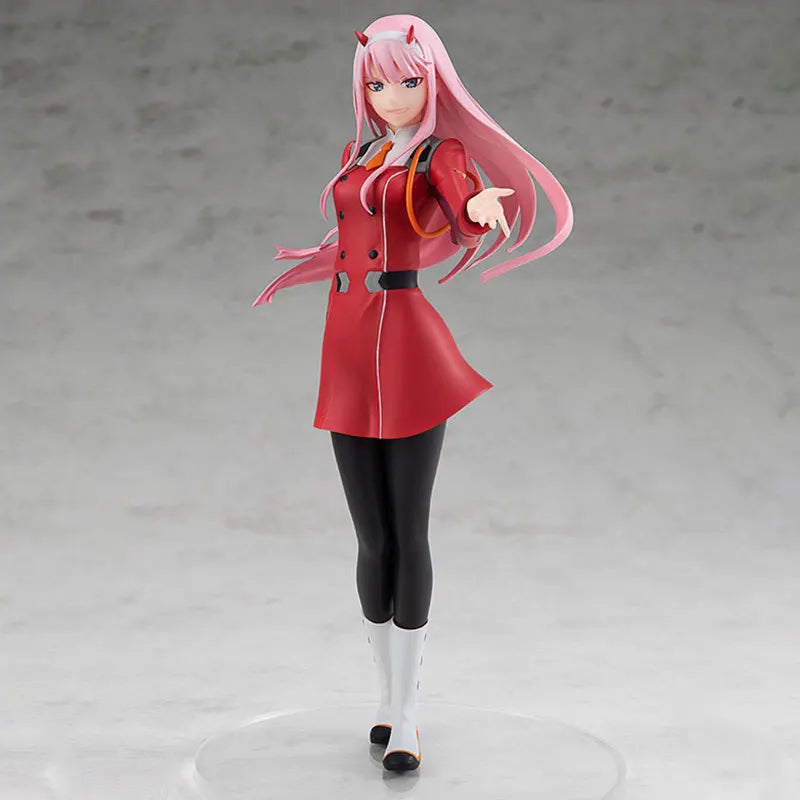 17cm DARLING in the FRANXX Zero Two 02 Anime Figurine Action Figure Collection Toys Christmas Gift Doll With Box