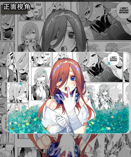 The Quintessential Quintuplets Nakano Miku Quicksand Mahjong Acrylic Brick Hanging Stand Holiday Gifts