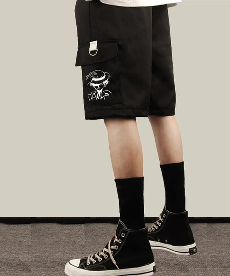 ONE PIECE Chopper White Beard Tooling Shorts Sweatpants Anime Two-dimensional Trend Five-point Casual Pants for Men and Women