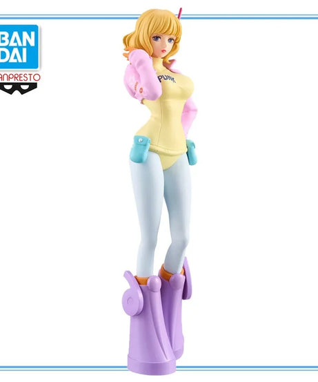 BANPRESTO ONE PIECE DXF～THE GRANDLINE SERIES～EGGHEAD STUSSY PVC Anime Action Figurine Collector Toy