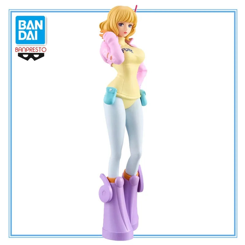BANPRESTO ONE PIECE DXF～THE GRANDLINE SERIES～EGGHEAD STUSSY PVC Anime Action Figurine Collector Toy