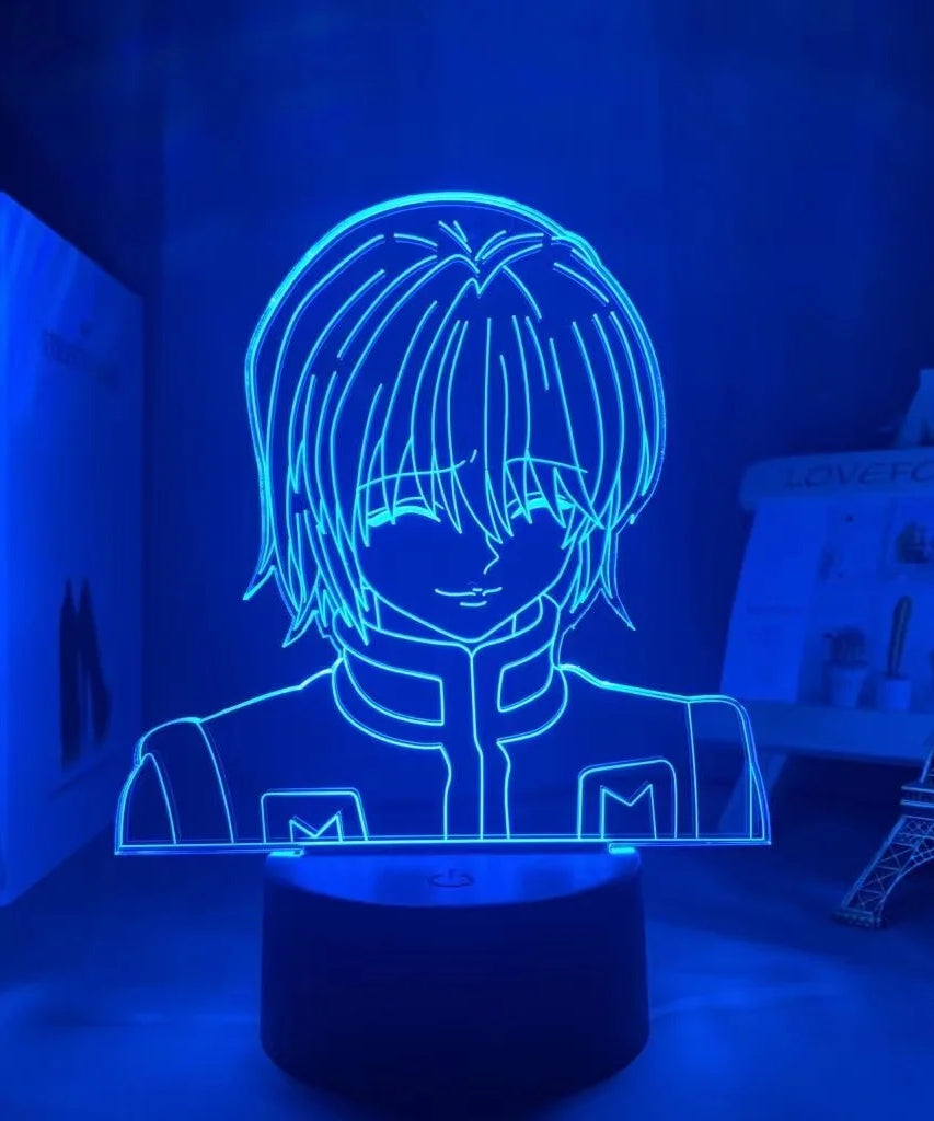 Anime Hunter X Hunter Led Night Light Killua Zoldyck Figure Nightlight Color Changing Usb Battery Table 3d Lamp Gift for Kids