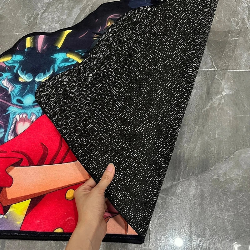 Naruto Rinnegan Area Rug – Iconic Samsara Eye Non-Slip Anime Room Decor 4