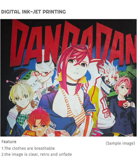 Anime dandadan Hoodies Vintage Washed Dan Da Dan Hooded Sweatshirts Oversize Streetwear Manga Ayase Momo Okarun Hoodie Men Women