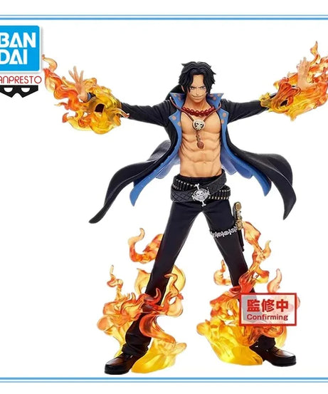 Banpresto One Piece DXF Portgas D. Ace 18cm Anime Figure Collectible