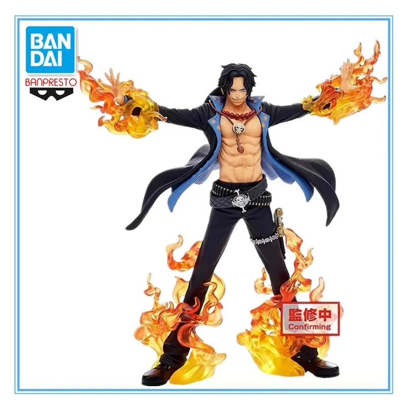 Banpresto One Piece DXF Portgas D. Ace 18cm Anime Figure Collectible