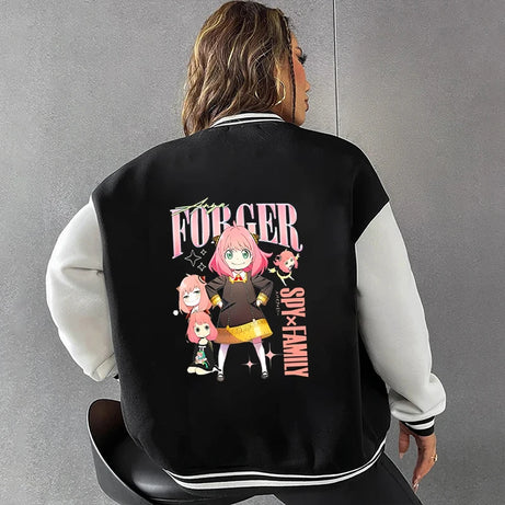 Spy X Family Anya Forger Baseball Jacket - Unisex