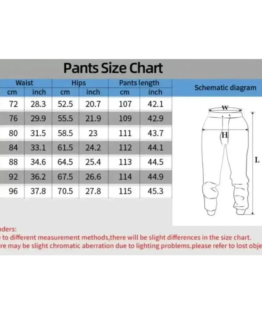 New Autumn Y2k Dragon Ball Z Goku Anime Men Women Sweatpants Graphic Print Loose Casual Streetwear Jogger Pants Hip Hop Trousers