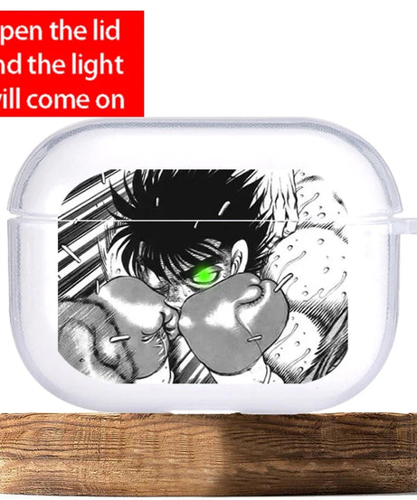 Anime The First Step Case For Apple AirpodsPro Headphone Shockproof Protection Air Pods4 Pro 1/2/3Earphone  Soft Cover