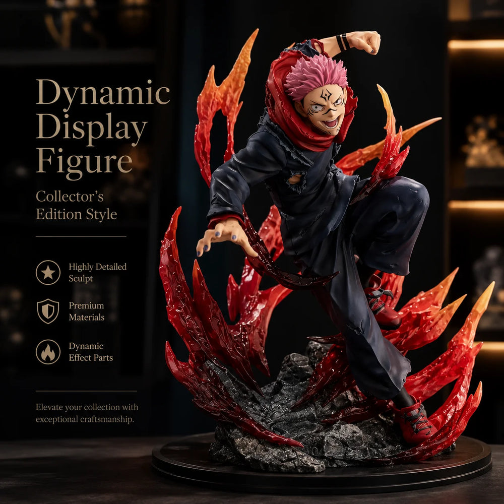 Anime Jujutsu Kaisen Ryomen Sukuna PVC Statue Figure – Character Model Collectible 5