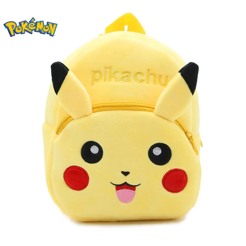 Anime Pokémon Pikachu Plush Backpack