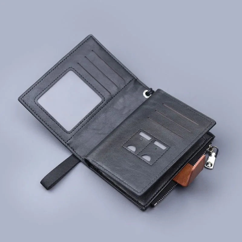 Anime Jujutsu Kaisen Gojo Satoru Folding Wallet – Bifold Card Holder & Coin Purse 4