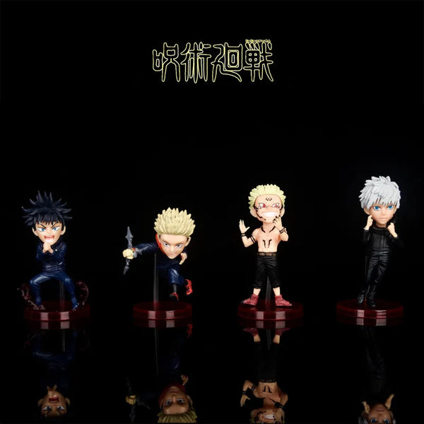 Jujutsu Kaisen Mini Action Figures — 9cm 2-Piece Set (Boxed)