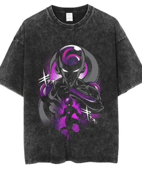 Vintage Washed Dragon Ball Tee – Streetwear Anime T-Shirt